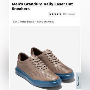 Cole Haan GrandPrø Rally Laser Cut Sneakers